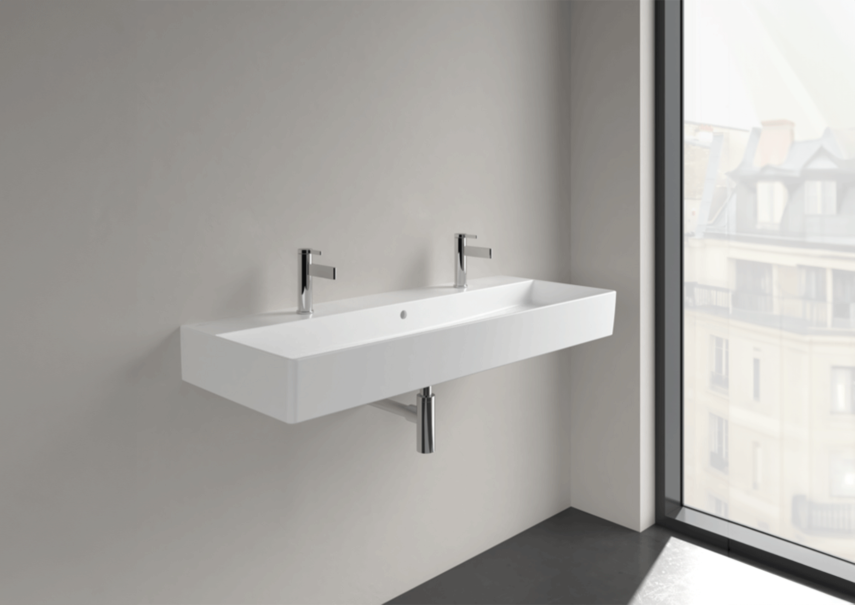 Villeroy & Boch Memento 2.0, double lavabo de 120 cm