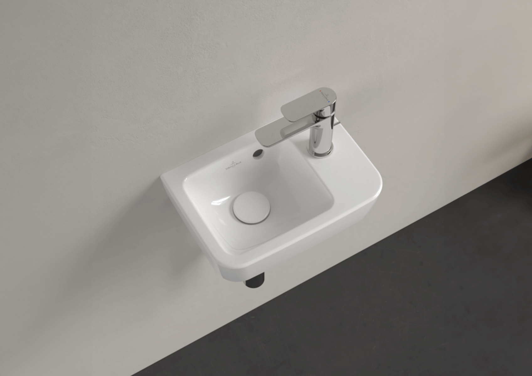 Lavabo O.novo de Villeroy & Boch, 36 cm