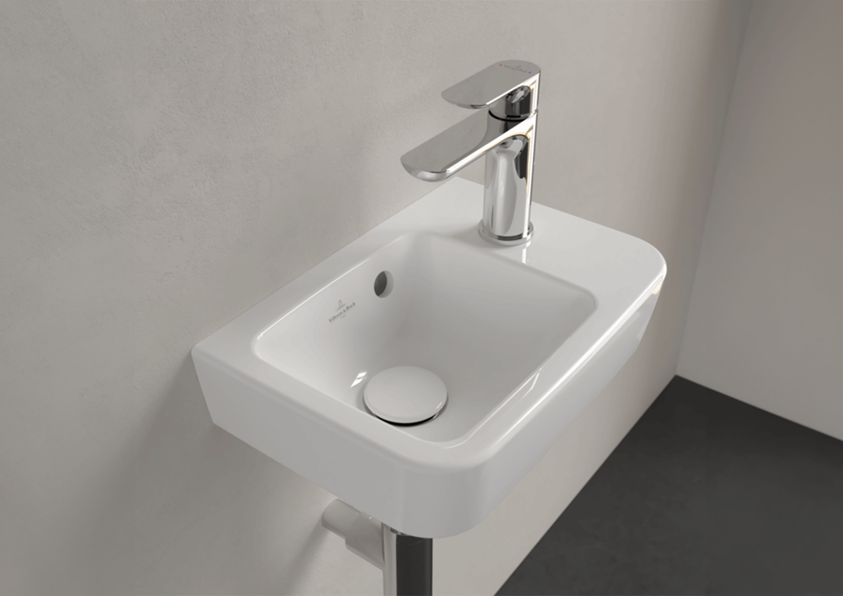Lavabo O.novo de Villeroy & Boch, 36 cm