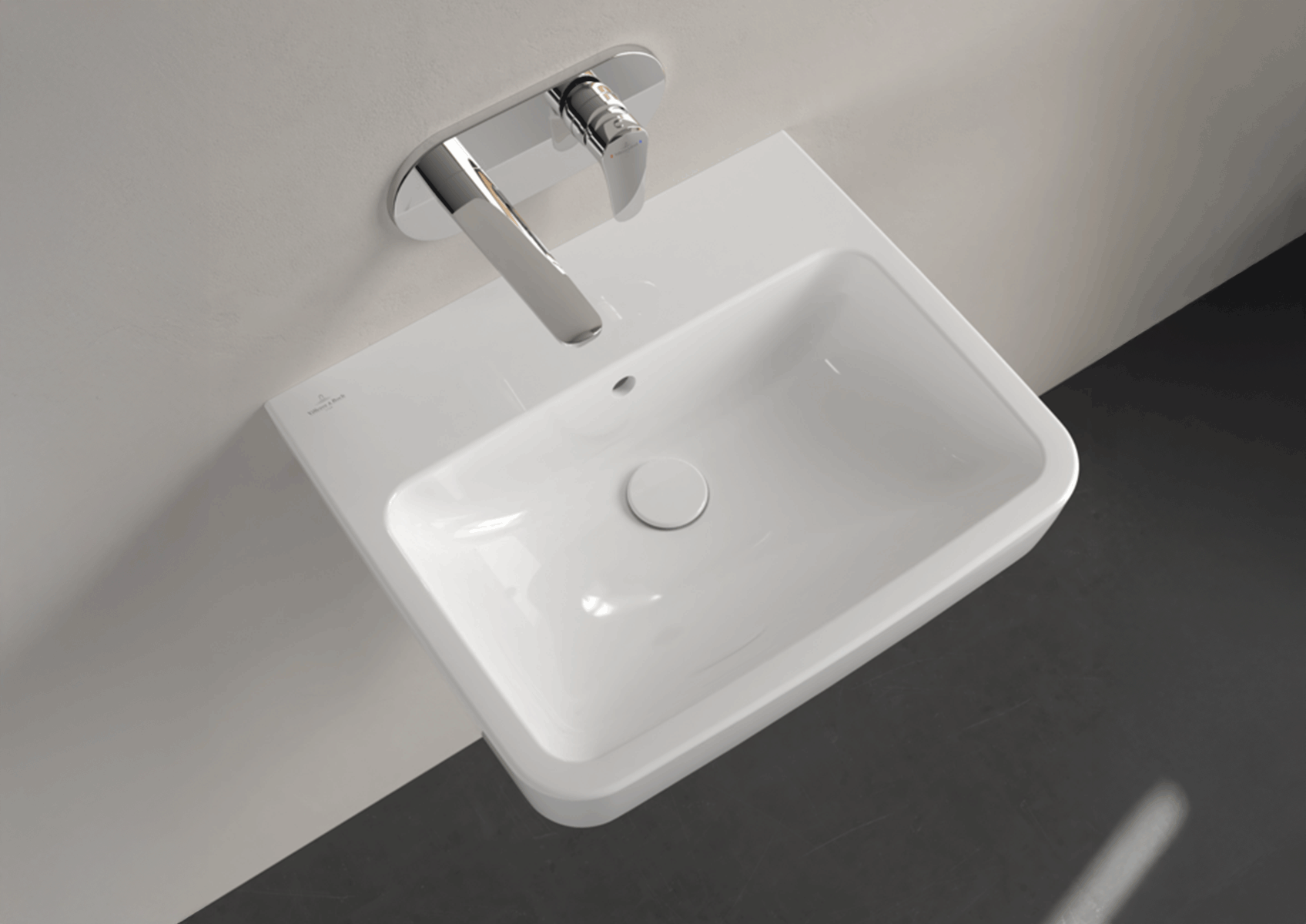 Lavabo O.novo de Villeroy & Boch, 55 cm