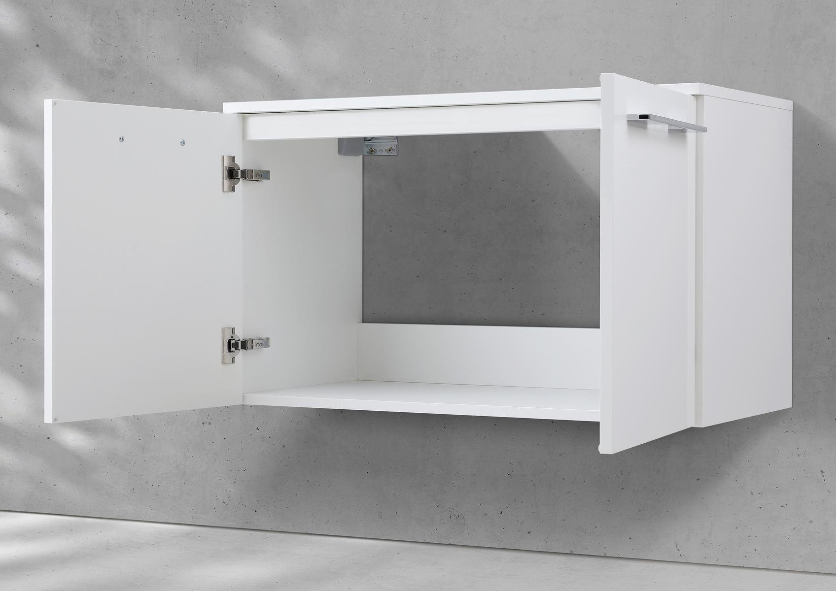 Mobile lavabo universale Intarbad su misura a 2 ante
