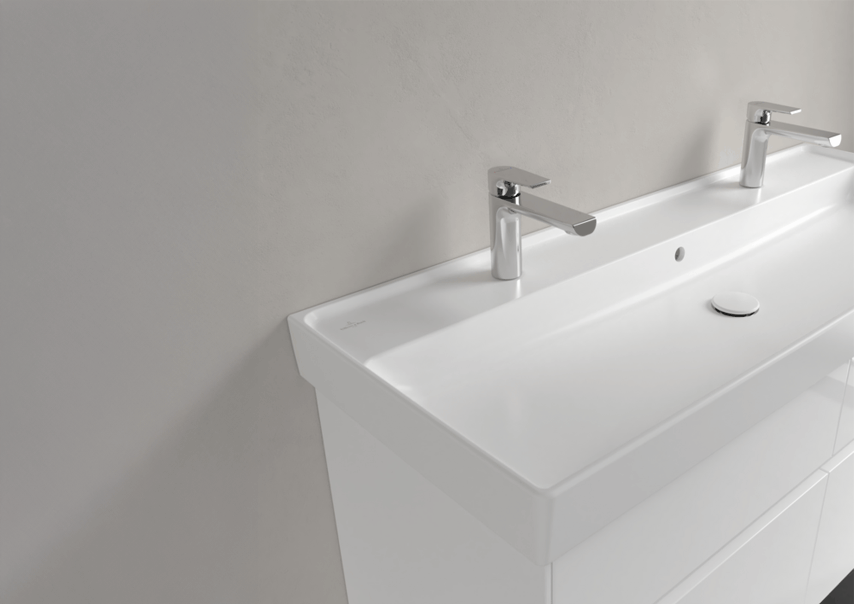 Podwójna umywalka Villeroy & Boch Collaro 120 cm