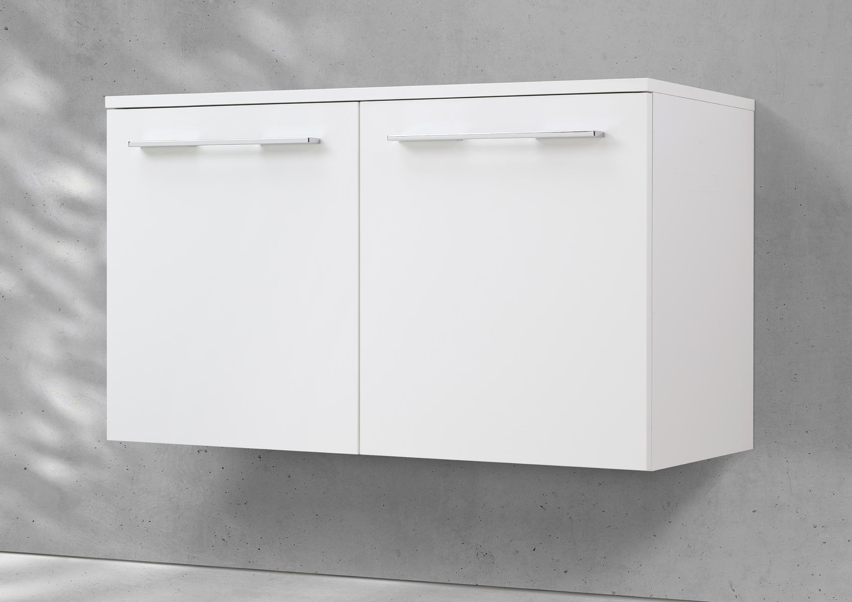 Mobile lavabo universale Intarbad su misura a 2 ante