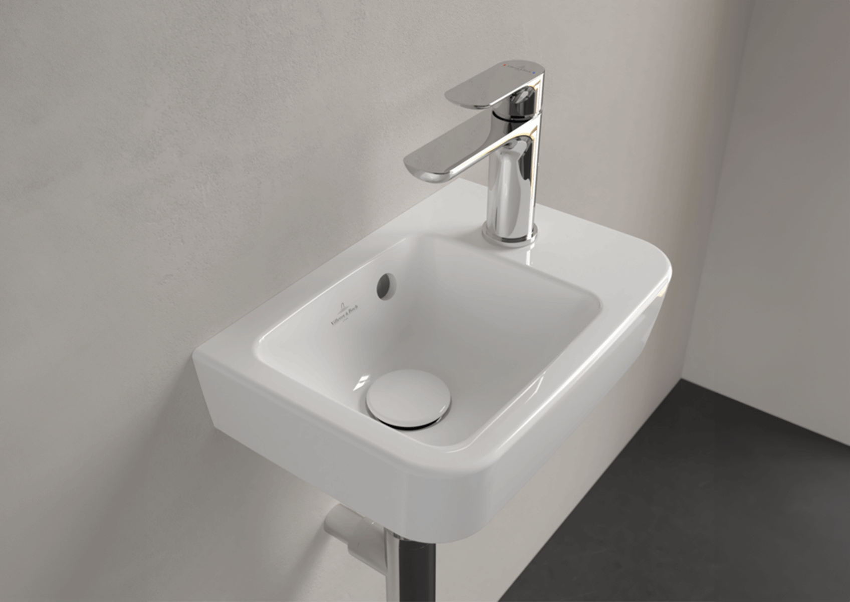 Lavabo O.novo de Villeroy & Boch, 36 cm