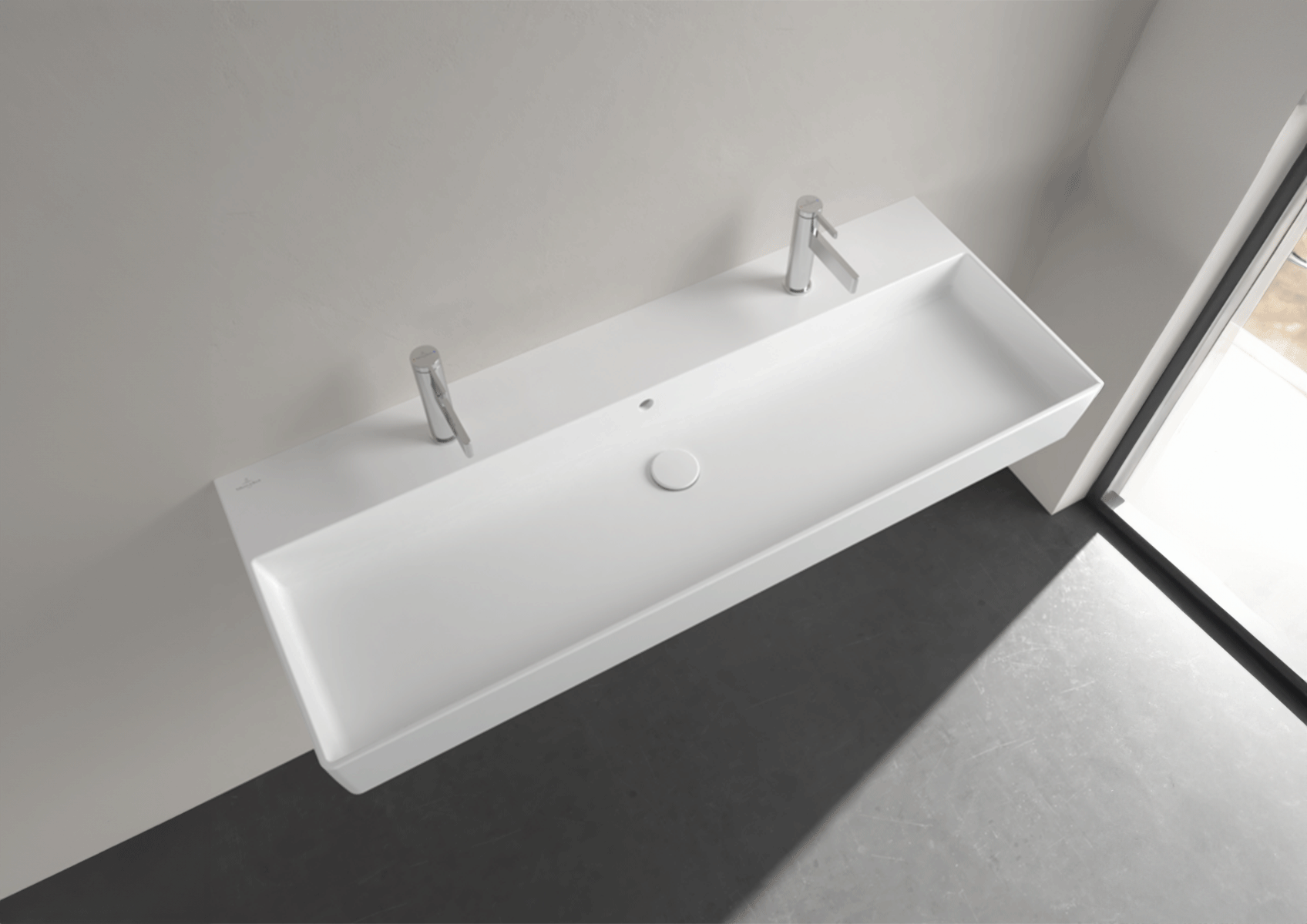 Villeroy & Boch Memento 2.0, double lavabo de 120 cm